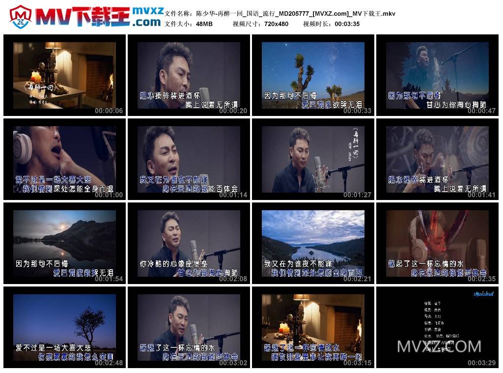 陈少华-再醉一回_国语_流行_MD205777